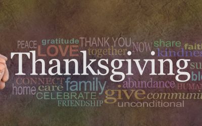 We pause to give thanks.