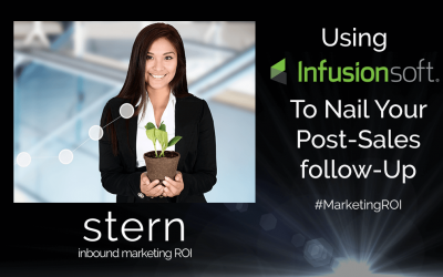 Using Infusionsoft To Nail Your Post Sales Follow Up