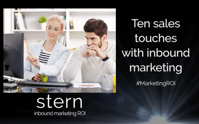 Ten Sales Touches With Inbound Marketing